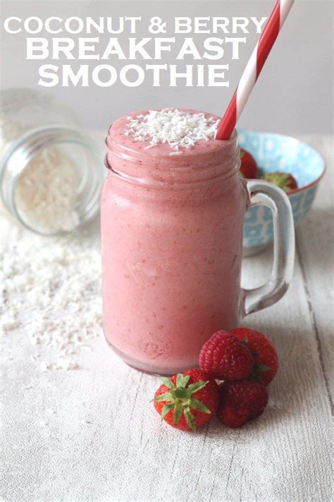 Coconut & Berry Smoothie - My Fussy Eater | Berry smoothie, Milk smoothie, Coconut milk smoothie