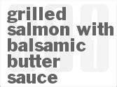 Grilled Salmon With Balsamic Butter Sauce Recipe | CDKitchen.com