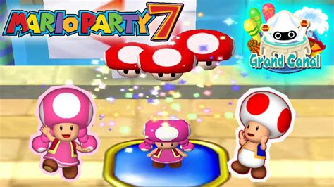 Mario Party 7 - Toadette VS Toad - Grand Canal Duel Map | [LSF]Chaz - YouTube