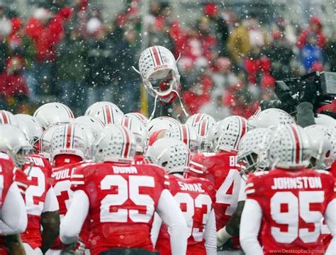 OHIO STATE BUCKEYES College Football Poster Wallpapers Desktop Background