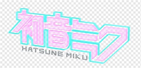 Logo hatsune miku vocaloid, hatsune miku logo, ángulo, texto, logo png ...