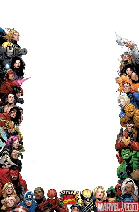 Marvel’s 70th Anniversary Frame Covers