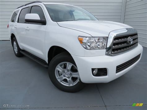 2014 Super White Toyota Sequoia SR5 #86937593 Photo #2 | GTCarLot.com ...