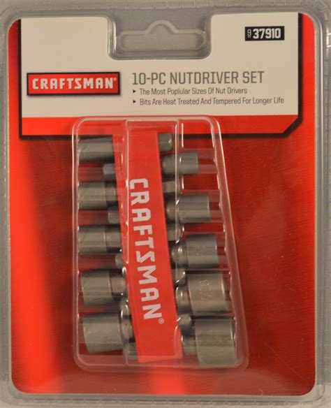 Craftsman 10 pc. Nut Driver Bit Set | Shop Your Way: Online Shopping ...