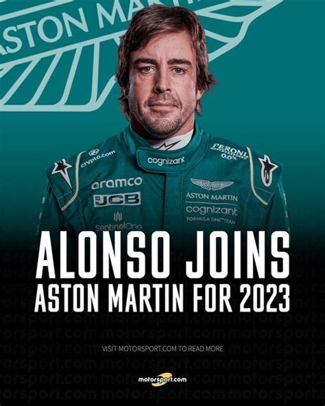 Motorsport.com on Instagram: "Fernando Alonso will join Aston Martin in ...