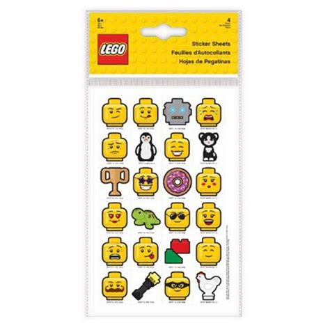 Lego Iconic Sticker Sheets - BRIX PLANET - LEGO MiniFigure World Shop