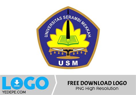 Logo Universitas Serambi Mekkah | Free Download Logo Format PNG | Logo PNG | Logo Keren