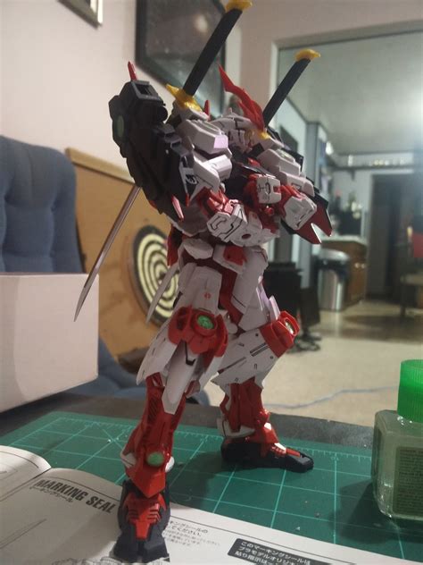 First MG. Sengoku Astray Redframe! : Gunpla