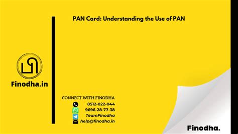 PAN Card: Understanding the Use of PAN 2024