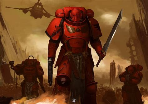 3440x1440px | free download | HD wallpaper: Warhammer 40,000, 40k, Blood Angels | Wallpaper Flare