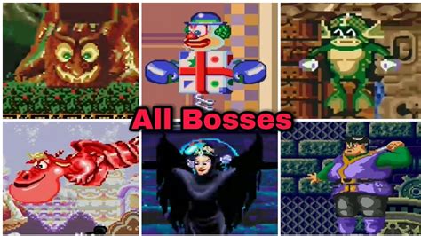 Castle Of Illusion - All Bosses (No Damage) - YouTube