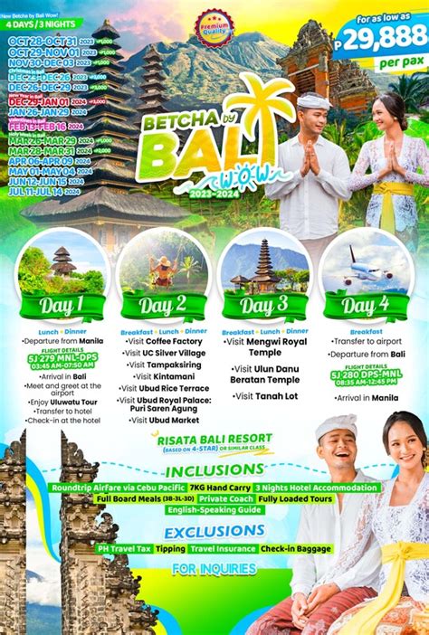 4D3N EAT PRAY LOVE IN BALI TOUR PACKAGE - Wander-Struck Travel ...