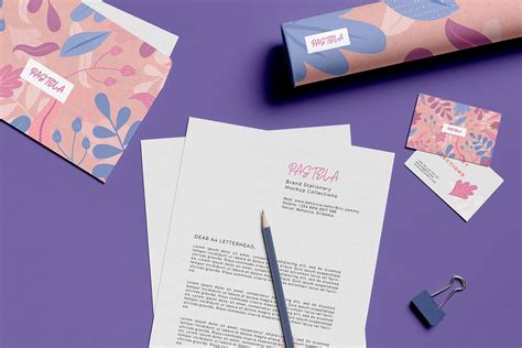 Free High Quality Stationery Mockup PSD Set (5 Mockup Scenes) - Good Mockups