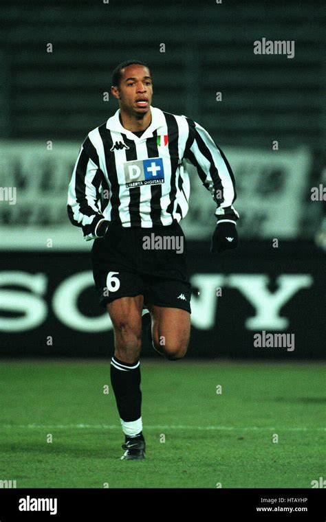 THIERRY HENRY JUVENTUS 07 February 1999 Stock Photo - Alamy