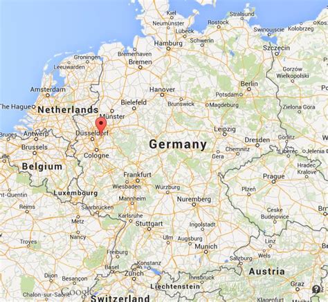 Where is Wuppertal on map of Germany