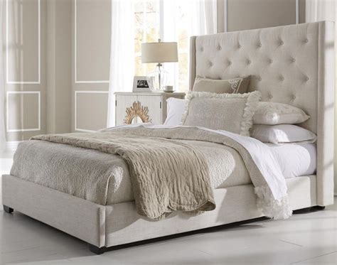 King Size Bed Upholstered Headboard | Upholstered beds, King upholstered bed, Headboards for beds