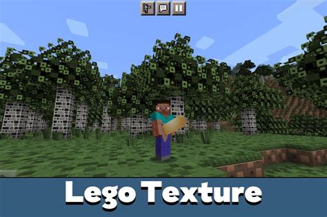 Download Lego Minecraft PE Texture Pack: famous set