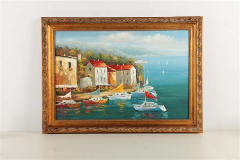 Large Framed Painting at PaintingValley.com | Explore collection of ...