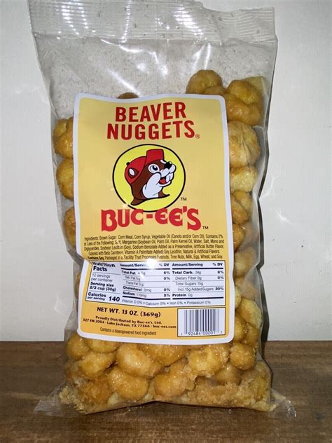 BUC-EES Beaver Nuggets Sweet Corn Puff Snacks Texas Bucee’s Buc-ee’s ...