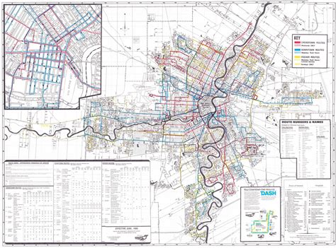 Old Winnipeg Transit Map - Manitoba - Canadian Public Transit ...