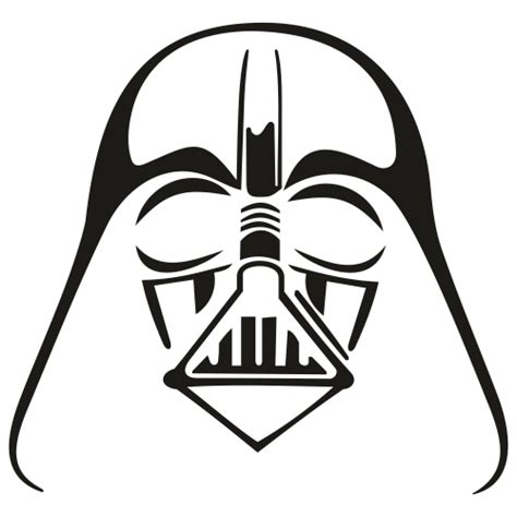 Silueta Darth Vader SVG | Silueta Darth Vader vector File