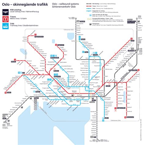 Visiter Oslo : que voir et que faire à Oslo en Norvège? Wayfinding, Signage, Underground Lines ...