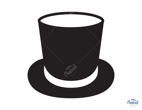 Top Hat Svg, Hat Clipart, Instant Digital Download Svg/png/dxf/eps ...