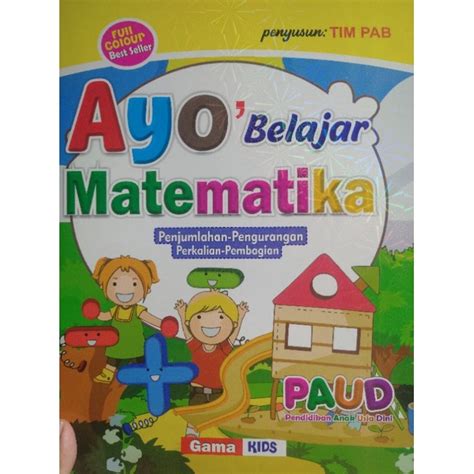 Jual Buku Ayo Belajar Matematika Ukuran Besar Full Colour | Shopee ...