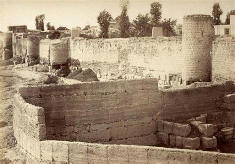 Old stone wall around Damascus in 1872. | Ancient cities, Damascus ...