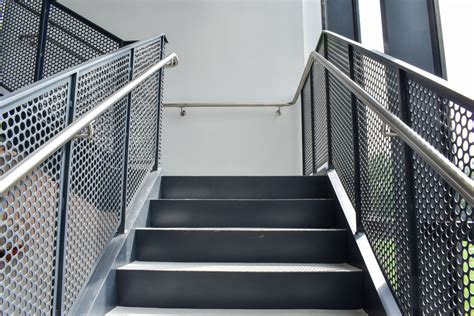 Modern Industrial Commercial Stair - Compass Iron Works