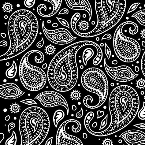 "Black and White Paisley" Pattern Vinyl and Heat Transfer Vinyl #scrappychicksonvinyl # ...