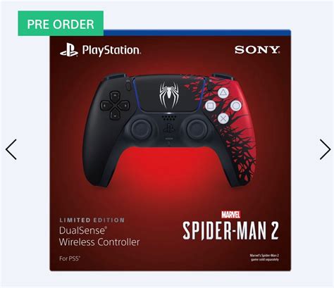 PS5 Spider-Man Controller, Video Gaming, Gaming Accessories, Controllers on Carousell