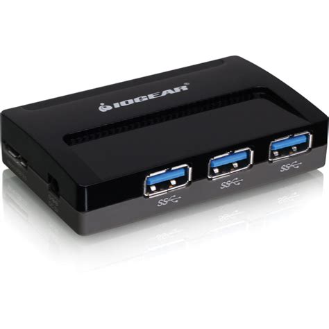 IOGEAR SuperSpeed USB 3.0 4-Port Hub GUH374 B&H Photo Video