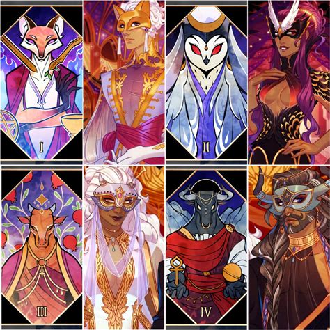 Major Arcana at the Ritual | Arcanum, Game art, Character art