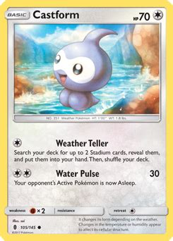 Castform | Pokédex