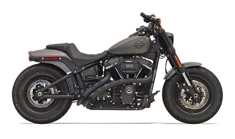 Bassani Radial Sweepers Exhaust With Heat Shields For Harley Softail 2018-2024 - Cycle Gear