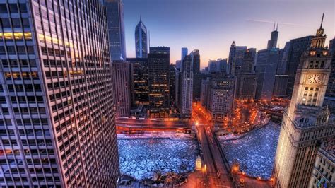 Chicago Winter Pictures for Wallpaper - WallpaperSafari