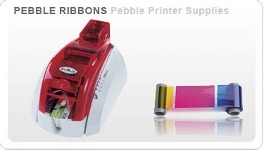 Buy Online: Pebble Plastic Card Printer Ribbon and Supplies