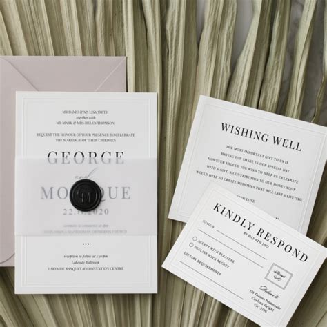 Embossed Wedding Invitations | Custom Designs, Free Samples