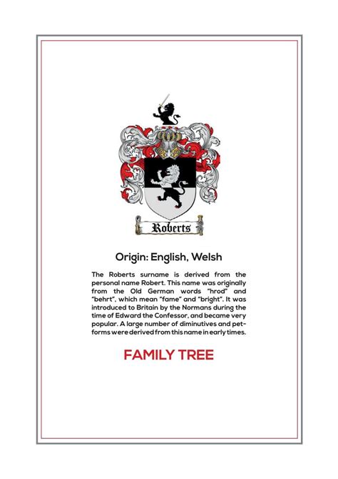 Roberts Family Tree by Zebra Design Services - Issuu