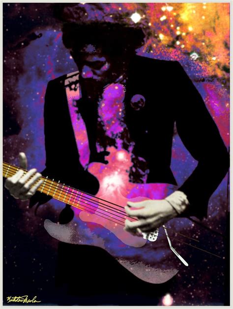 Jimi Hendrix Purple Haze Original Abstract Art by Nicholas - Etsy