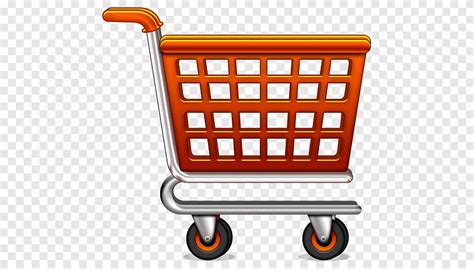 Shopping cart Computer Icons Online shopping, shopping cart, orange ...