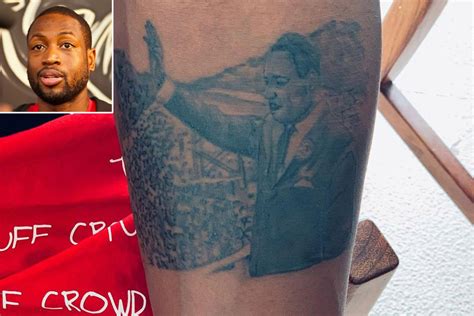 Dwyane Wade Gets Martin Luther King Jr Tattoo Honoring March on Washington