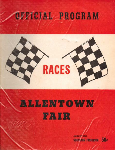 Allentown Fairgrounds | The Motor Racing Programme Covers Project