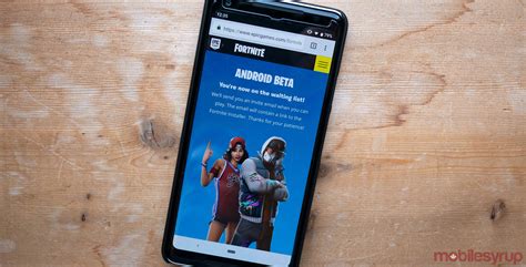 Fortnite is now available in closed beta for all supported Android devices