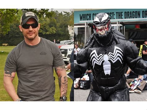 Tom Hardy Photo Reveals Venom Costume and Potential Movie Story - Men's ...