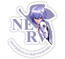 Neon Genesis Evangelion Stickers | Evangelion, Neon genesis evangelion, Cute stickers