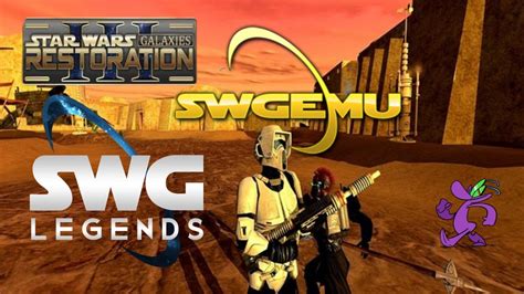 Which Star Wars Galaxies Server Should You Play? SWG Legends - SWGEMU? - YouTube