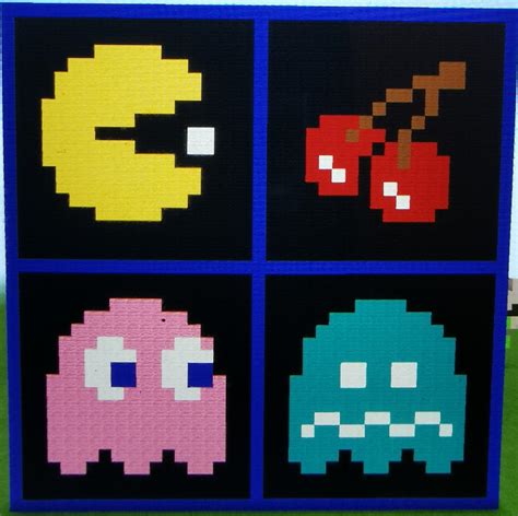 Pac Man Pixel Art Minecraft