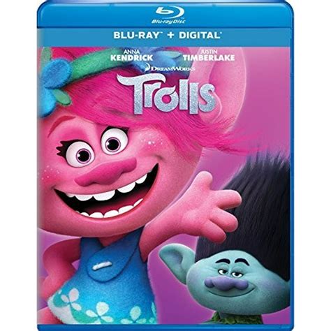 Trolls (Blu-ray + Digital Copy) - Walmart.com - Walmart.com